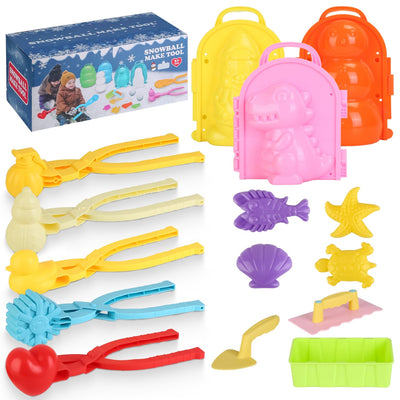 GBruno 15-Piece Winter Snowball Tool Kit