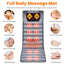 Tapis de massage électrique complet avec chaleur et vibration