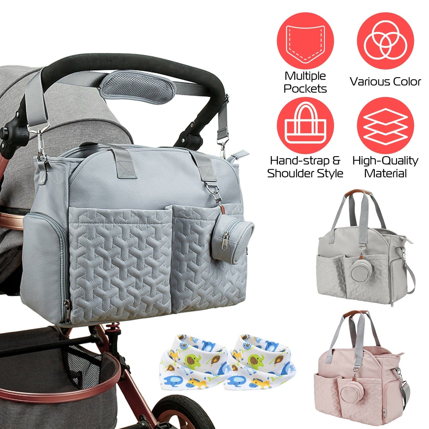 GBruno Stylish Breast Pump Bag for Moms