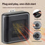 Mini Wall-Mounted Fan Heater - Multifunctional Climate Control