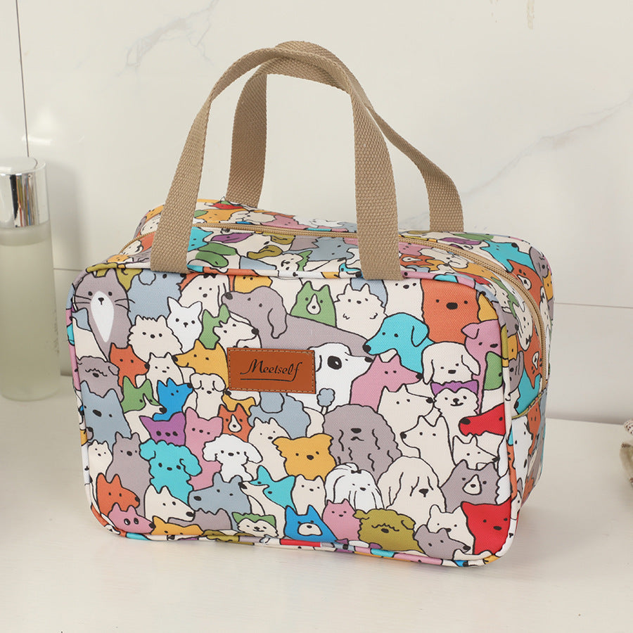 Trousse de toilette de voyage portable à haute capacité