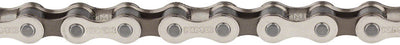 Chaîne KMC S1 - Vitesse Unique 1/2" x 1/8" 112 Maillons Argent/Noir