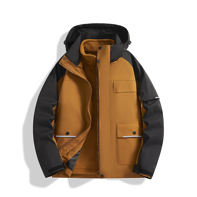 Chaqueta Shell 3 en 1 Premium a Prueba de Viento y Agua