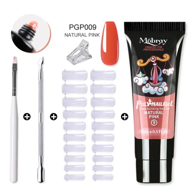 Nail Quick Building Crystal Gel - Premium Nail Art Solution