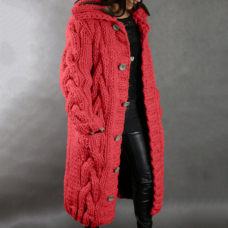Cardigan Sweater Manteau Grande Taille pour Femmes