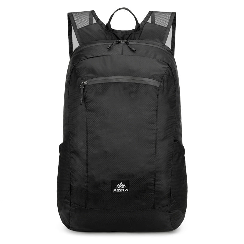 AZELA Lightweight Hiking Backpack, White Outdoor Travel Daypack With Multiple Pockets, Breathable Mesh Straps, Durable Casual Backpack For Men Women Camping Trekking - Korvel