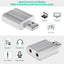 USB Audio Adapter - External Stereo Sound Card for PC & Laptops