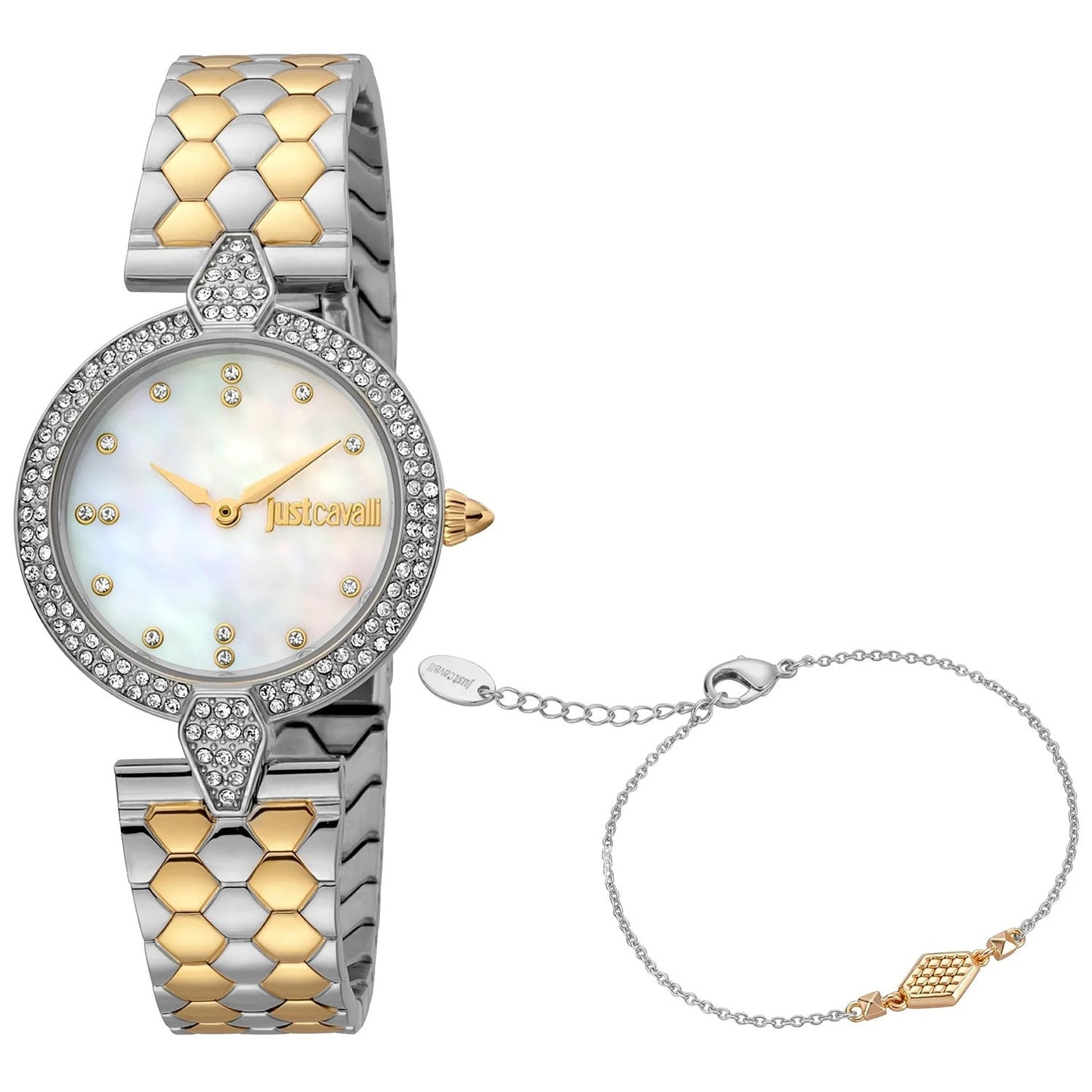 Conjunto de Reloj para Mujer Just Cavalli
