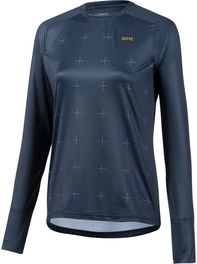 Gorewear Trail KPR Daily Jersey - Manches Longues Orbit Blue Femme Grande