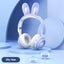 Casque sans fil Rabbit Ear avec design lumineux