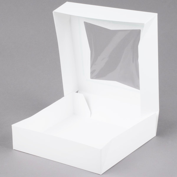 Pie Box - 10x10x2.5 - Window 6ct or 12ct - Korvel