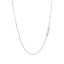 Sterling Silver Dual Heart Motif Pendant with Diamonds