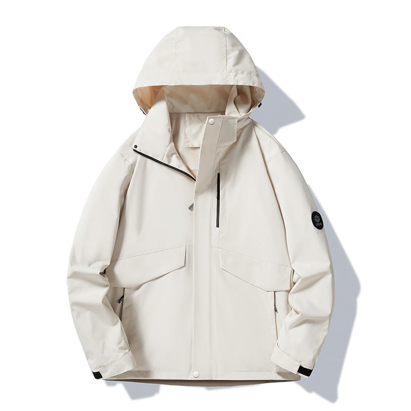 Veste coupe-vent imperméable premium pour aventures en plein air