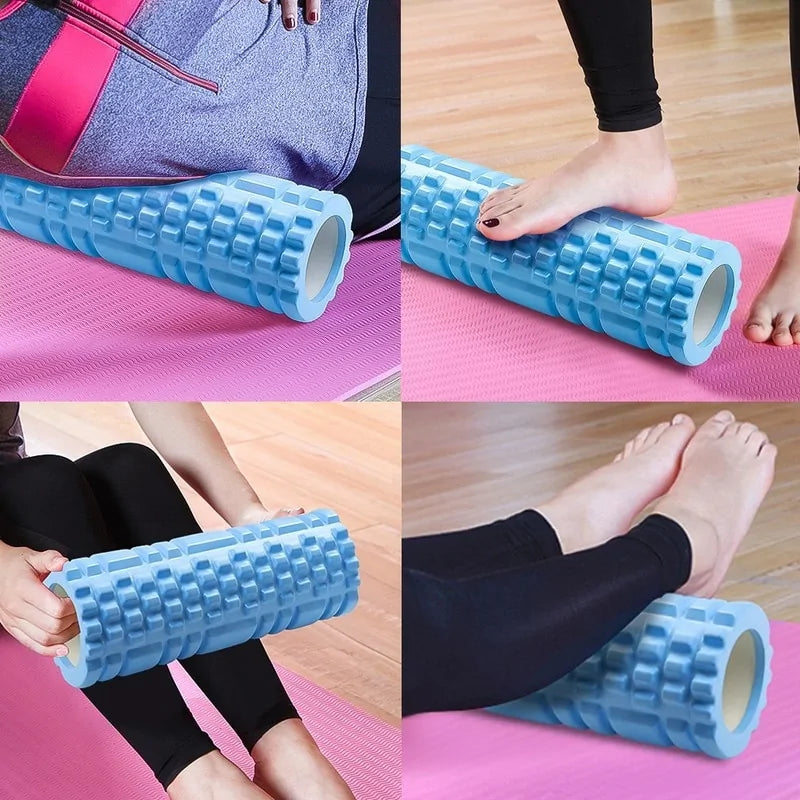 Conjunto de Rodillos de Espuma para Fitness Premium: Columna de Yoga y Bloque Suave