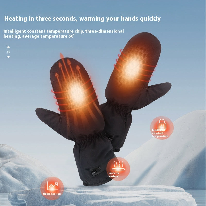 Premium Electrically Heated Thermal Gloves