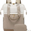 Large Capacity Contrast Color Travel Laptop Backpack