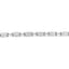 14K White Gold Princess Cut Invisible Set Diamond Bracelet - 7.25"