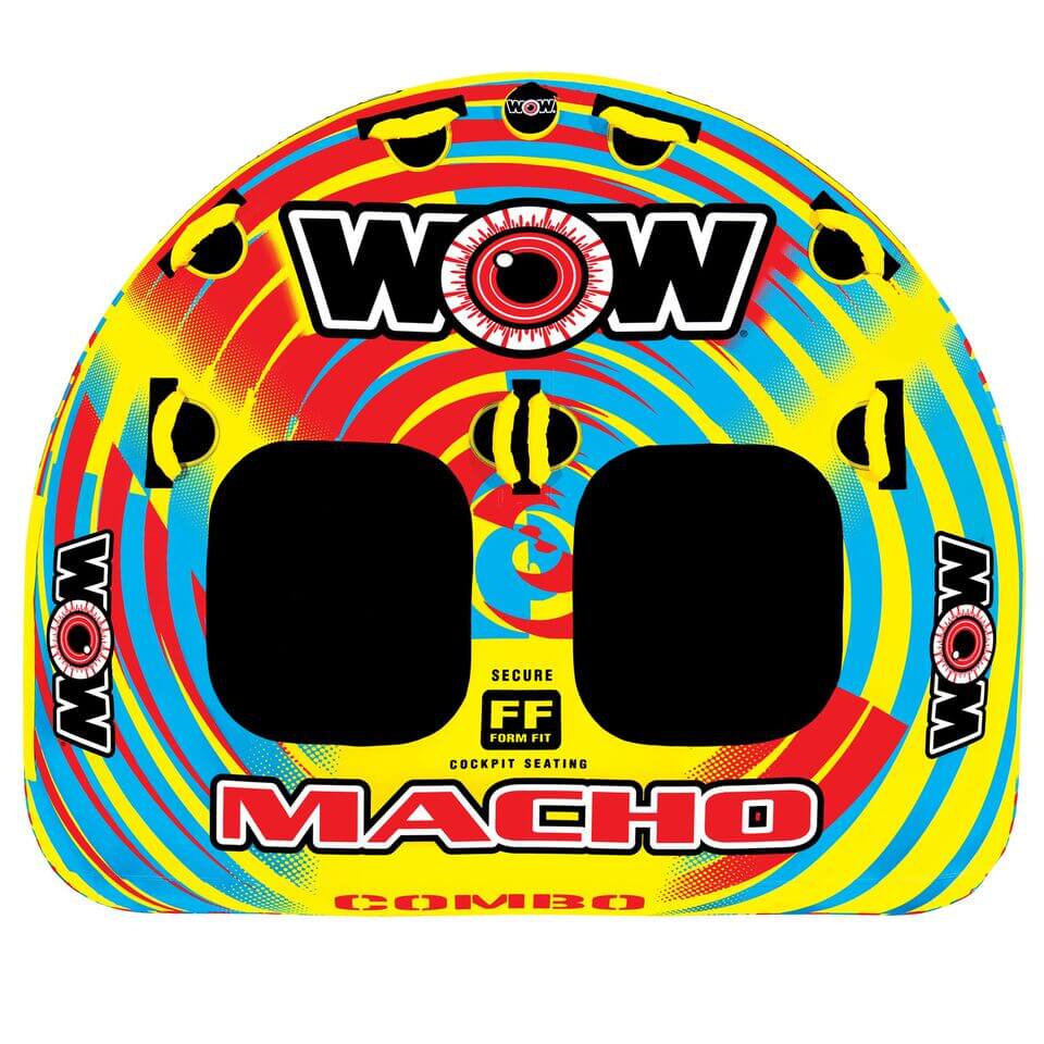 WOW Watersports Macho Tube de Traction pour 2 Personnes