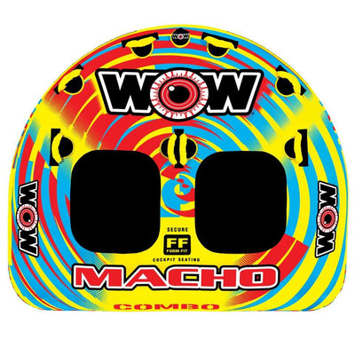 WOW Watersports Macho 2 Person Towable Water Tube