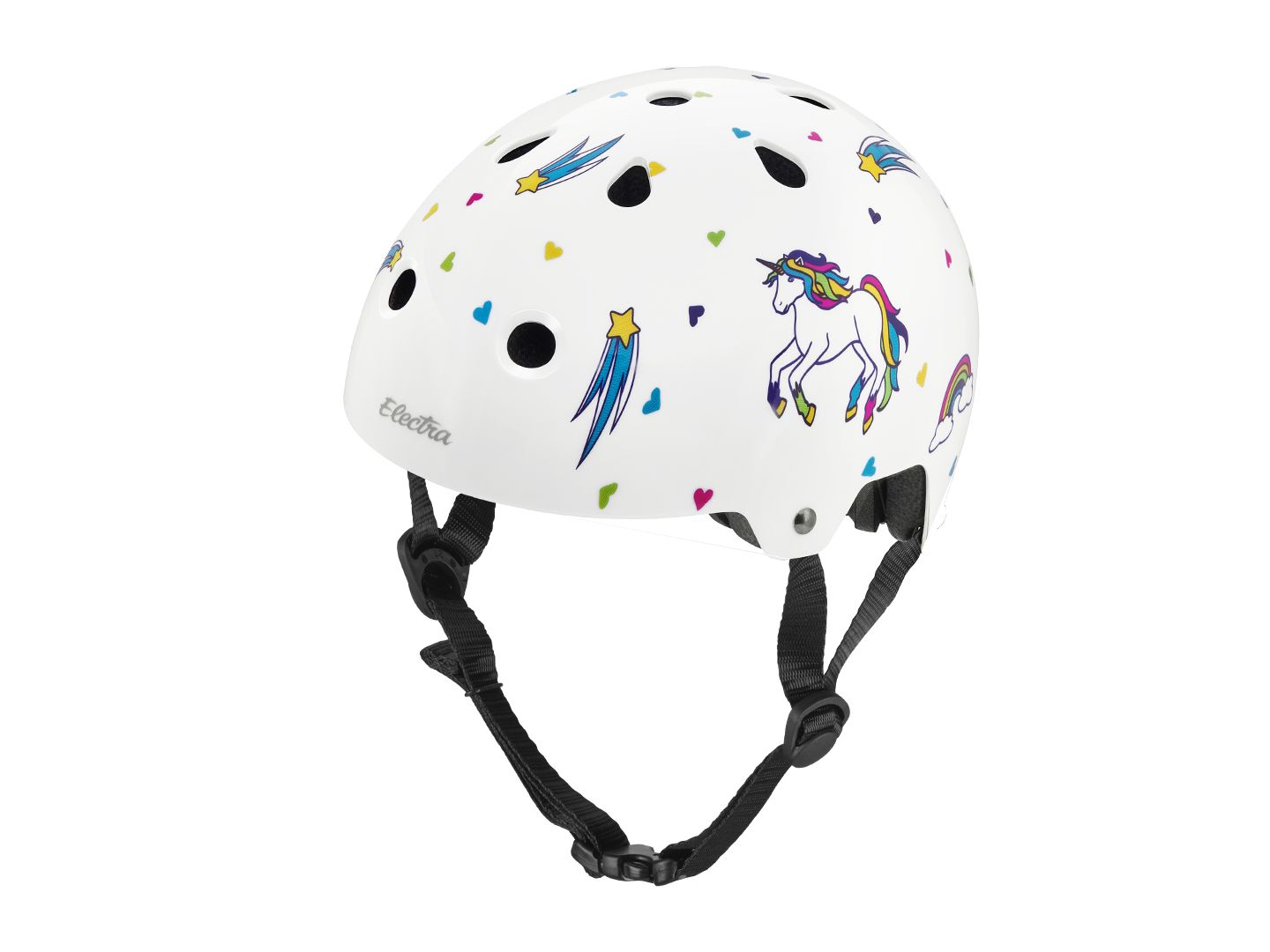 Casque Electra Lifestyle Licorne Moyen Blanc Métallique