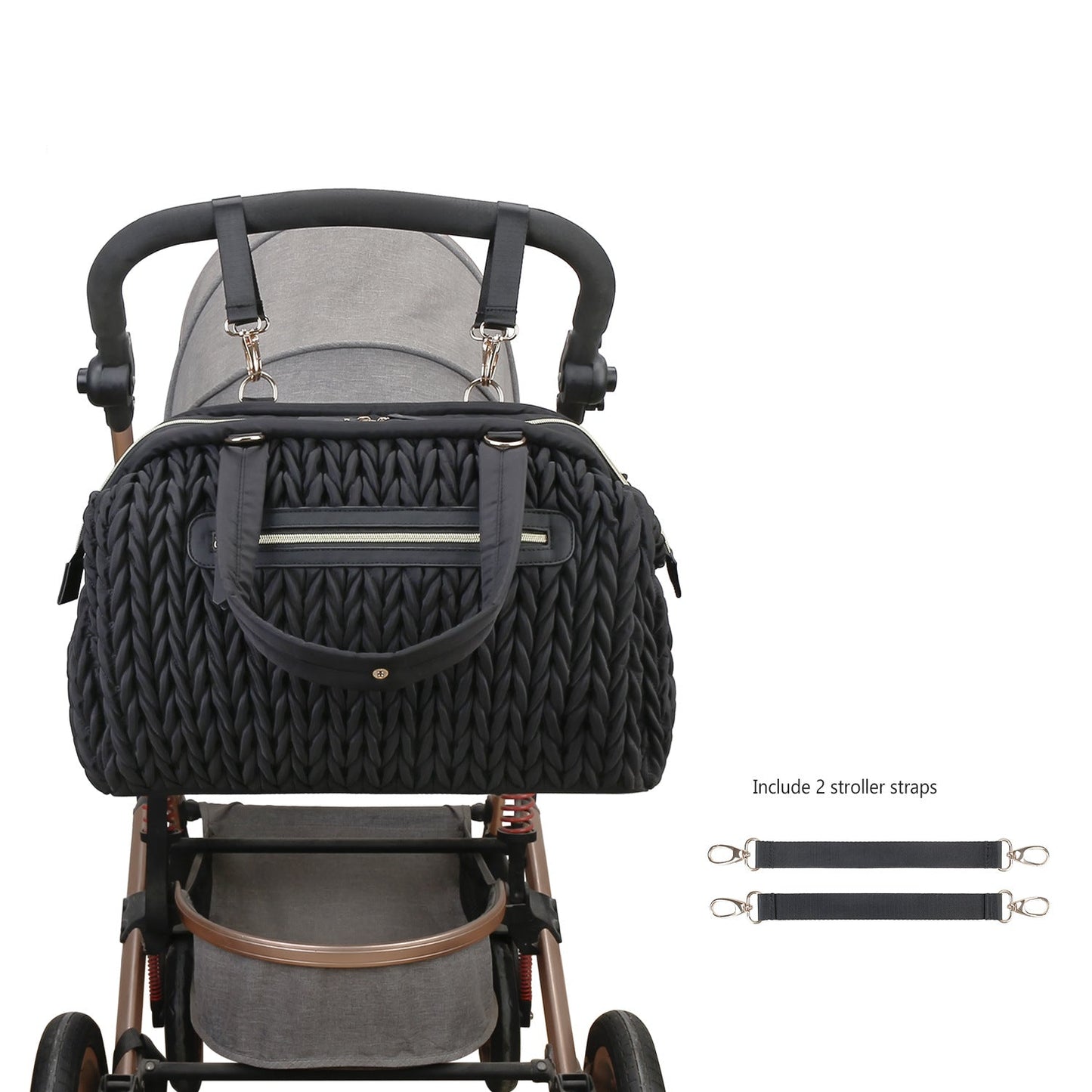 Premium Outdoor Portable Crossbody Diaper Bag
