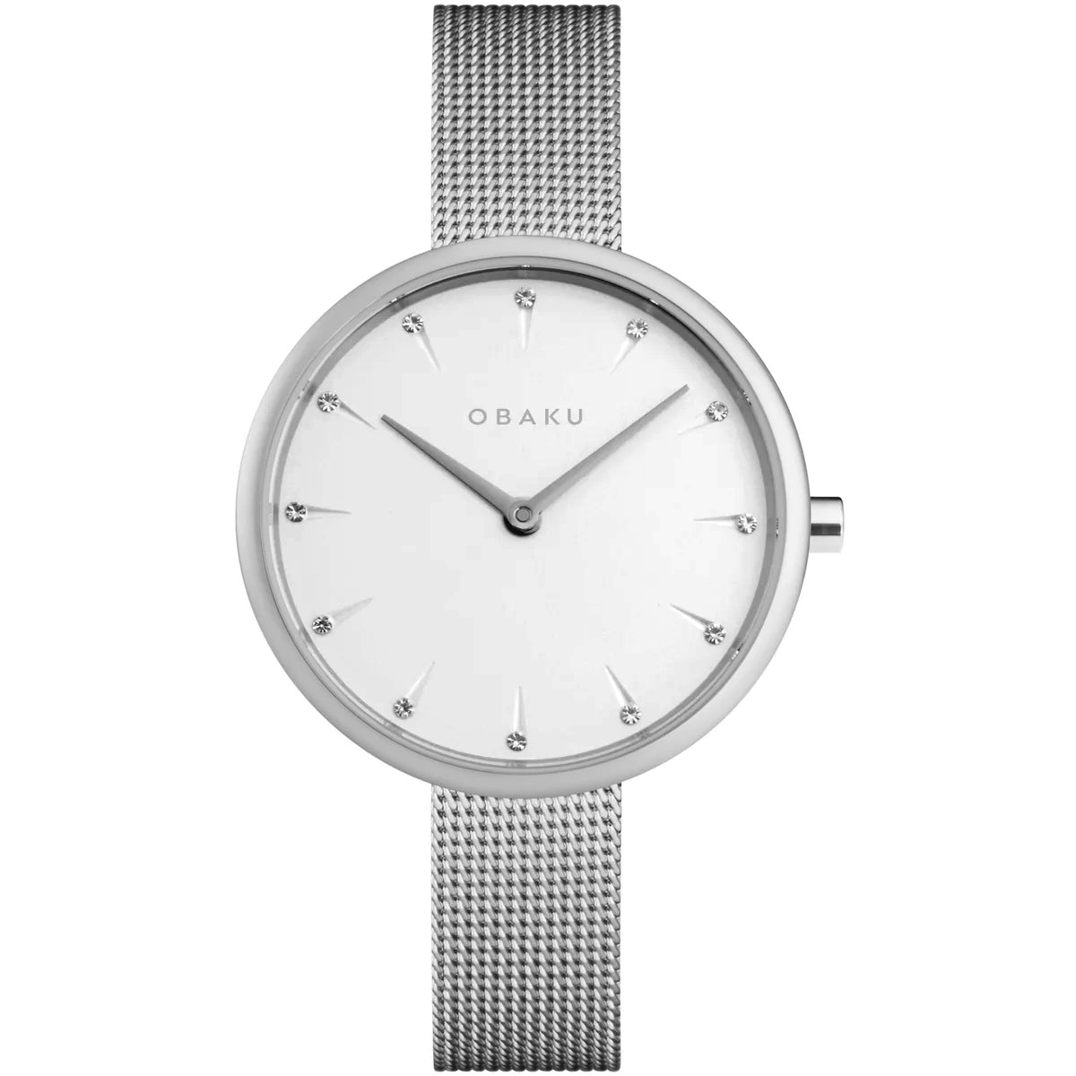 Obaku Women's Notat Watch - Elegant Silver Timepiece