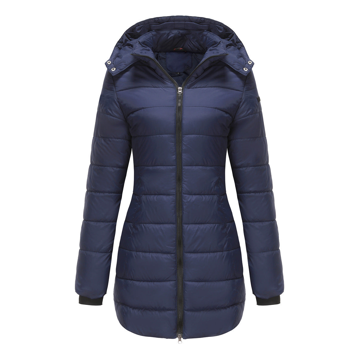 Veste imperméable en coton matelassé à manches longues
