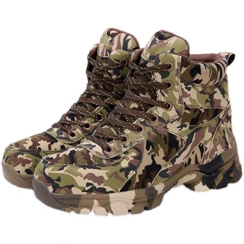 Men's Premium Cowhide Thick Snow Boots for Winter