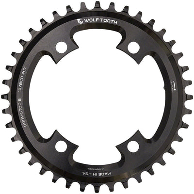 Plateau Wolf Tooth 107 BCD - 44t pour manivelles SRAM