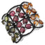 8.38 Carat Multi Tourmaline Sterling Silver Cocktail Ring