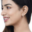Boucles d'oreilles en opale éthiopienne et diamants blancs de 0,57 carat