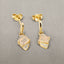 Boucles d'oreilles en opale éthiopienne et diamants blancs de 0,57 carat