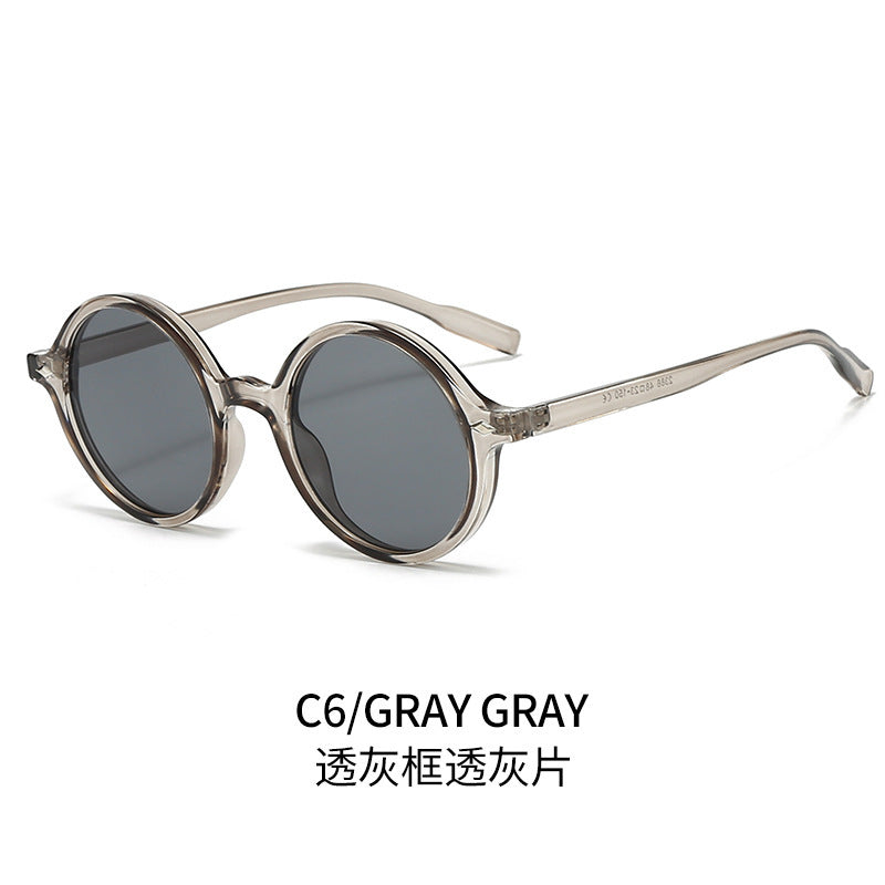 Gafas de sol retro ovaladas - Moda en champán puro