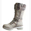 Fur Integrated Women's Knee-high Snow Boots