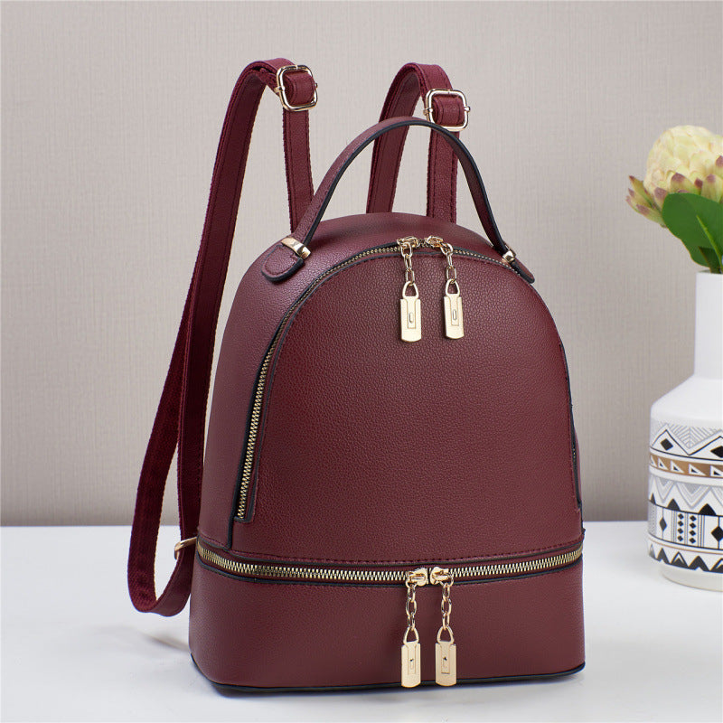 Sac de voyage en cuir souple grande capacité