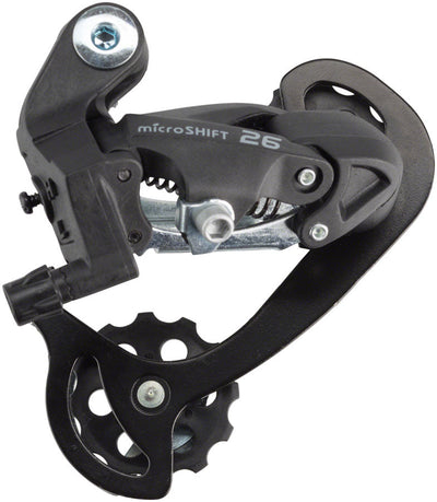 Dérailleur arrière microSHIFT M26 - 7/8 vitesses à courte chape noir