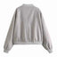 Snap Down Cropped Jacket