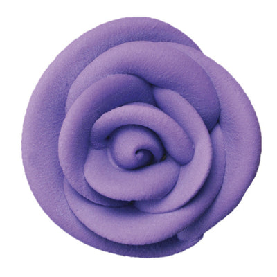 Decoraciones de Rosa de Azúcar Clásicas de Variedad Púrpura - 114 Contenido