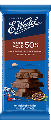Chocolate Amargo Suave Wedel 50% (Gorzka) - 90g
