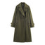 Manteau long élégant minimaliste pour femmes