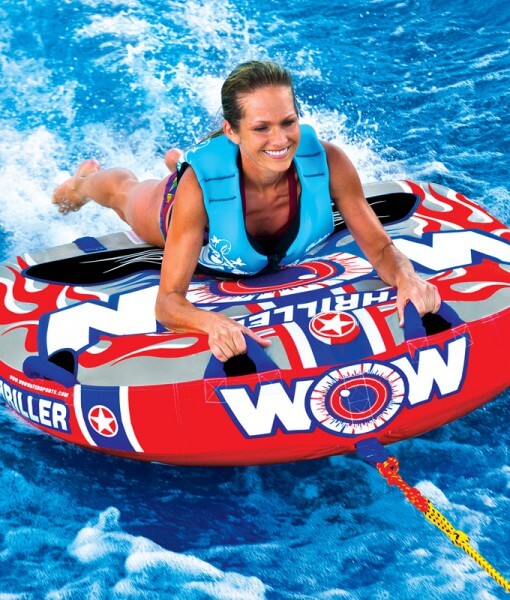 Kit de inicio de tubo de agua remolcable WOW Sports Thriller para 1 persona