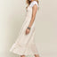 Summer Smocked Floral Ruffled Hem Cami Dress