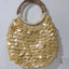 High-End Handmade Natural Sequin Shoulder Bag for Women