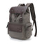Mochila Retro de Lona con Cierre de Cordón - Elegante y Duradera
