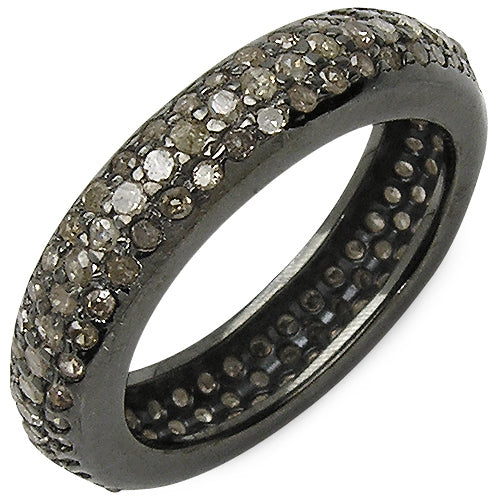 Anillo de Compromiso de Diamante TLB de 1.13 Quilates en Plata Esterlina .925