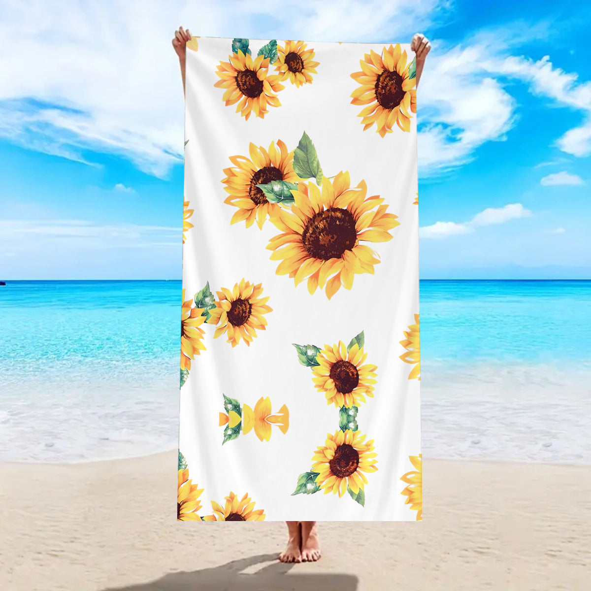 Quick-Drying Double-Sided Microfiber Beach Towel