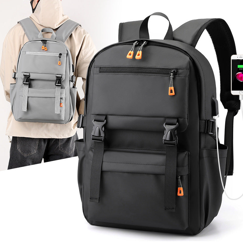 Mochila de Computadora de Gran Capacidad para Hombre