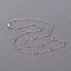 2.34 Carat Genuine Ruby Necklace in .925 Sterling Silver