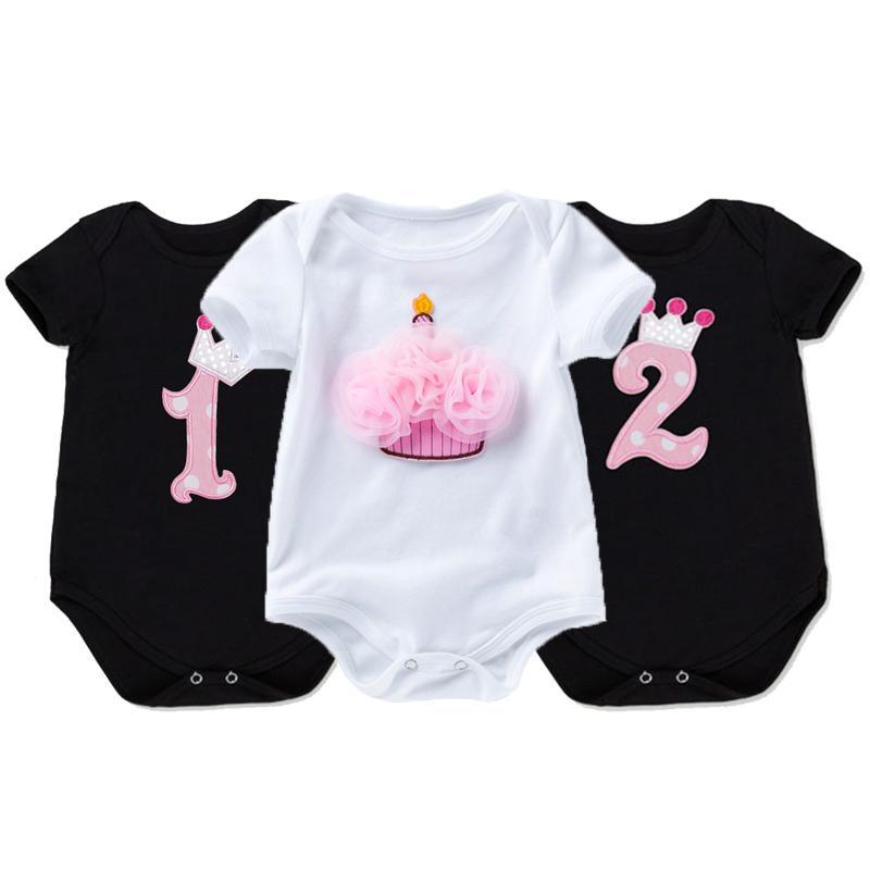 Jolis Combinaisons en Coton pour Filles Bébés pour Célébrations