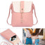 Stylish Waterproof PU Leather Crossbody Bag for Women